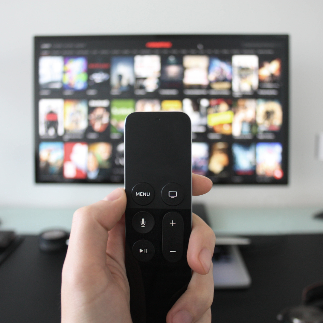 turning on smart tv using remote controller